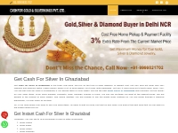Cash for Silver in Ghaziabad | Silver Buyer in Ghaziabad