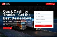 Cash for Trucks NZ: Sell Truck | Truck Buyer | Truck Removals NZ