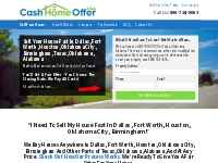 Sell My House Fast Dallas, Fort Worth, Houston, Oklahoma City, Birming