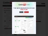 Free Stream Hosting - Caster.fm