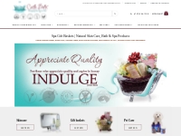 Spa Gift Baskets for Women | Natural Skin Care, Bath   Spa Products by