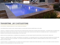 Travertine | by Castlestone | Luxury European Paving   Coping