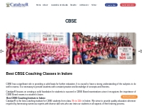 Best IIT JEE Mains Coaching Institute in Indore - CatalyseR - 9th-10th