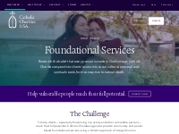 Foundational Services - Catholic Charities USA