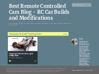 Best Remote Controlled Cars Blog - RC Car Builds and Modifications
