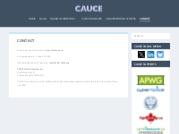 Contact | CAUCE