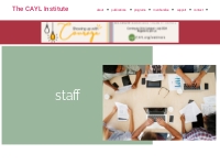 staff - The CAYL Institute