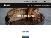 Cazzy's Lunch Menu - Fresh Seafood Flown to Knoxville Daily