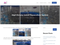 High Density Indoor Aquaculture System - China Bangla Engineers   Cons