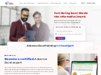 Advance Excel Training in Chandigarh | Excel Course Institute