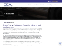 Facilities | CCA Hardchrome