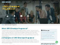 RPL For Developer Programmer (ANZSCO 261312) | CDR Report