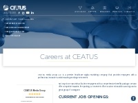 Employment Opportunities - CEATUS Media Group