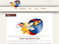 Cebu City Rent A Car - Rates ??