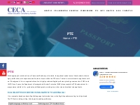 Pearson Test of English | PTE Academic - CECA