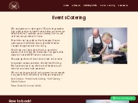 Events Catering   Celebrity Chef Hire