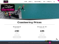 Coasteering Prices   How to Book