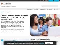 Unlock students' potential with CEM Baseline Assessments