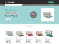 Cenforce® (Sildenafil) Tablet Online | 5% OFF + Free Shipping