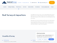 Roof Surveys   Inspection Services | Central Group