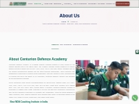 About Centurion Defence Academy - Best Defence Coaching India