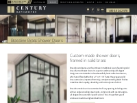 Brassline Shower Doors - Century Bathworks