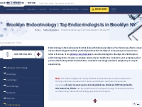 Endocrinologist in Downtown Brooklyn | Best Endocrinology Doctors
