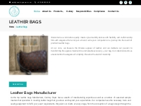 Leather Bags, Pure Leather Bags Manufacturer - Century Papers