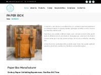 Paper Box Manufacturer, Buy Paper Box - Century Paper