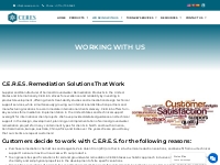 Working with US - Welcome to C.E.R.E.S. Remediation Products