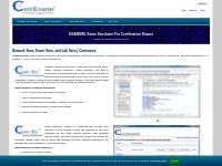 Network Simulators, Exam Simulators, Labsim, and Exam Cram Notes | Cer