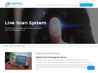 Live Scan System | Live Scan Equipment