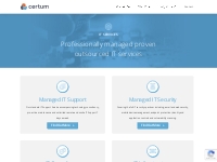 Certum | Specialist Managed IT Services
