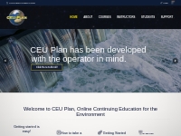 Welcome to CEU Plan | Water & Wastewater Treatment Online Continuing E