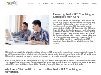 CFAL Your Best Choice for NEET Coaching in Karnataka