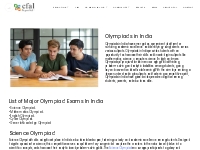 Olympiad Exams 2023-2024 |Cfal india