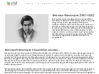 Ramanujan Mathematical Genius and Legacy