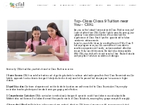 Class 9 Tuition in Mangalore for CBSE, ICSE Near You!