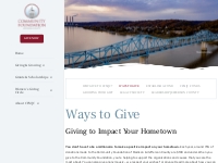 Ways to Give - Community Foundation of Madison and Jefferson County