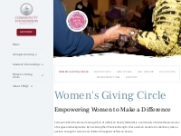 Women s Giving Circle - Community Foundation of Madison and Jefferson 