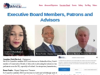 Executive Board Members, Patrons and Advisors - Conservative Friends o