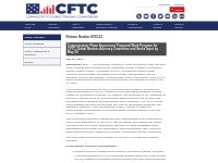 Commissioner Pham Announces Proposed Work Program for CFTC Global Mark