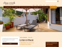          Deluxe Cottage Accommodation | Chaa Creek