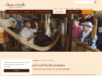          Chaa Creek On-Site Activities | Chaa Creek