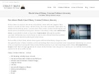 Felony Criminal Defense Attorney in RI - Chad F Bank
