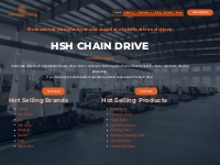 Professional Manufacturer And Supplier Of Chain Drive Solutions