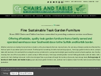 Chairs and Tables | Sustainable Teak Garden Furniture Sets | Benches