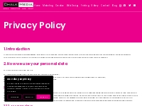 Privacy Policy - Chalk Media