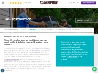 AC Installation San Antonio | Champion Home Services