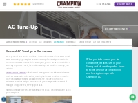AC Tune-Ups in San Antonio, TX | Champion Home Services